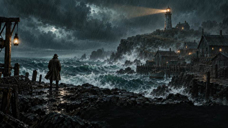 La llegada a Blackwater bajo la lluvia